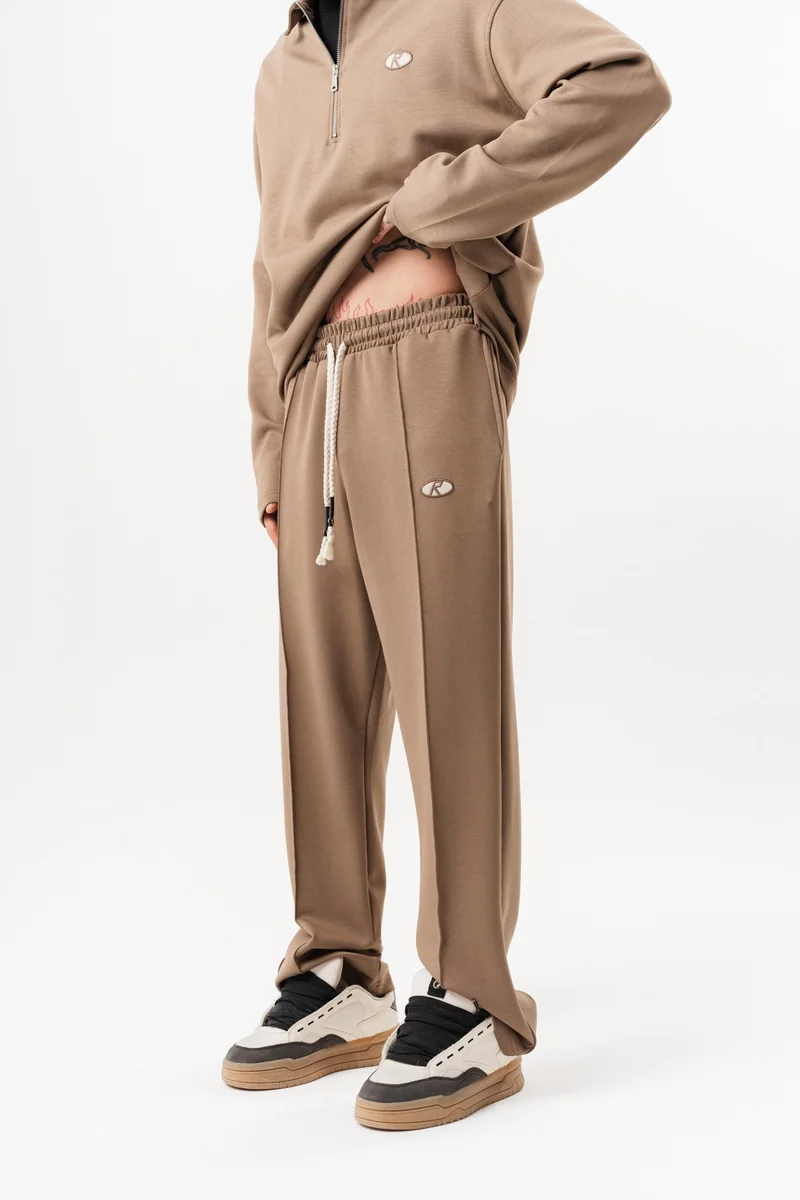 ريسباير بنطلون رياضي رجالي واسع (Baggy) من المودال (Modal) لون فيزون (Mink)