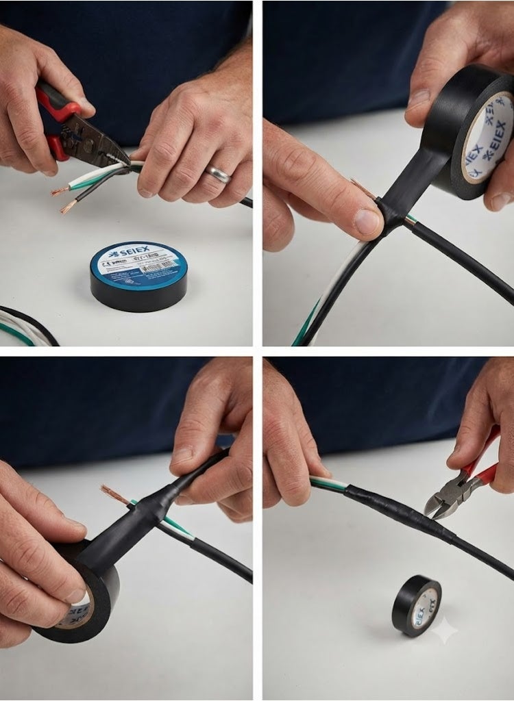 Selex PVC INSULATION TAPE SIT-1900 SELEX -BLACK - Image 2