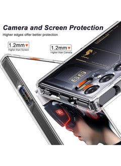 FARROBIZZ Case for ZTE Nubia Red Magic 9 Pro/Red Magic 9 Pro+/Red Magic 9S Pro, Hard PC Back and Soft TPU Bumper Shockproof Scratch-Resistant for Red Magic 9 Pro (Transparent)  - Image 2
