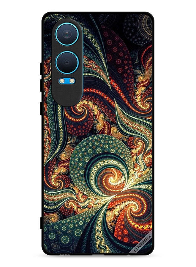 Covernex OnePlus Nord CE4 Lite 5G Protective Case Cover Mandala Vintage Pattern  - Image 1