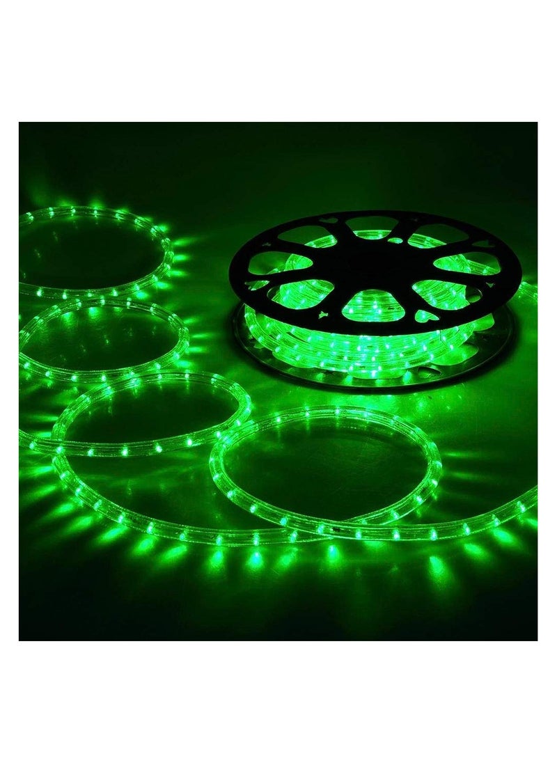 Generic - Gesto 40 Meter Rope Led Strip Lights – Outdoor Lights Waterproof for Balcony Decoration,Home Decor & Interior Decoration | Decorative Lights for Diwali Decoration,Cove Light for Ceiling (Green) - Image 1