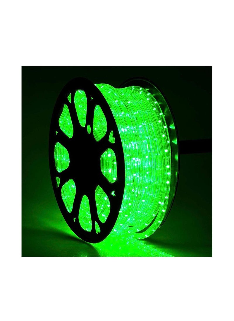 Generic - Gesto 40 Meter Rope Led Strip Lights – Outdoor Lights Waterproof for Balcony Decoration,Home Decor & Interior Decoration | Decorative Lights for Diwali Decoration,Cove Light for Ceiling (Green) - Image 1
