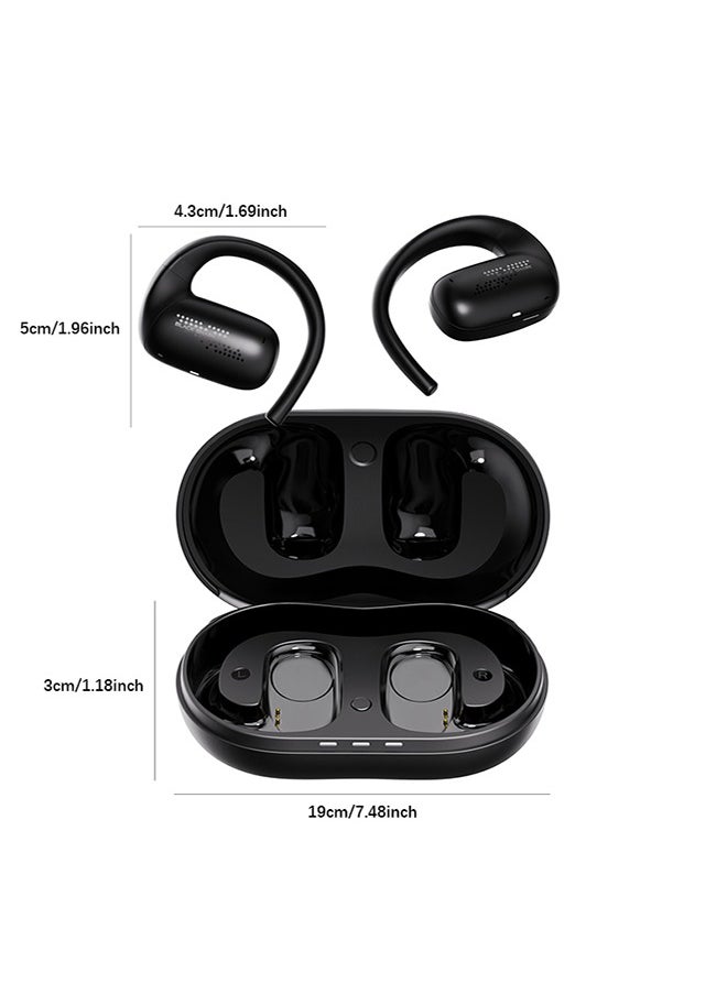 BLACK SHARK - Black Shark T21 Wireless Earbuds, XiaoMi TWS Bluetooth 5.3 Headphones, Dual Microphone ENC Noise Reduction, 7 Hours Battery Life, Dual Mode Music Playback, IPX4, Black - Image 1