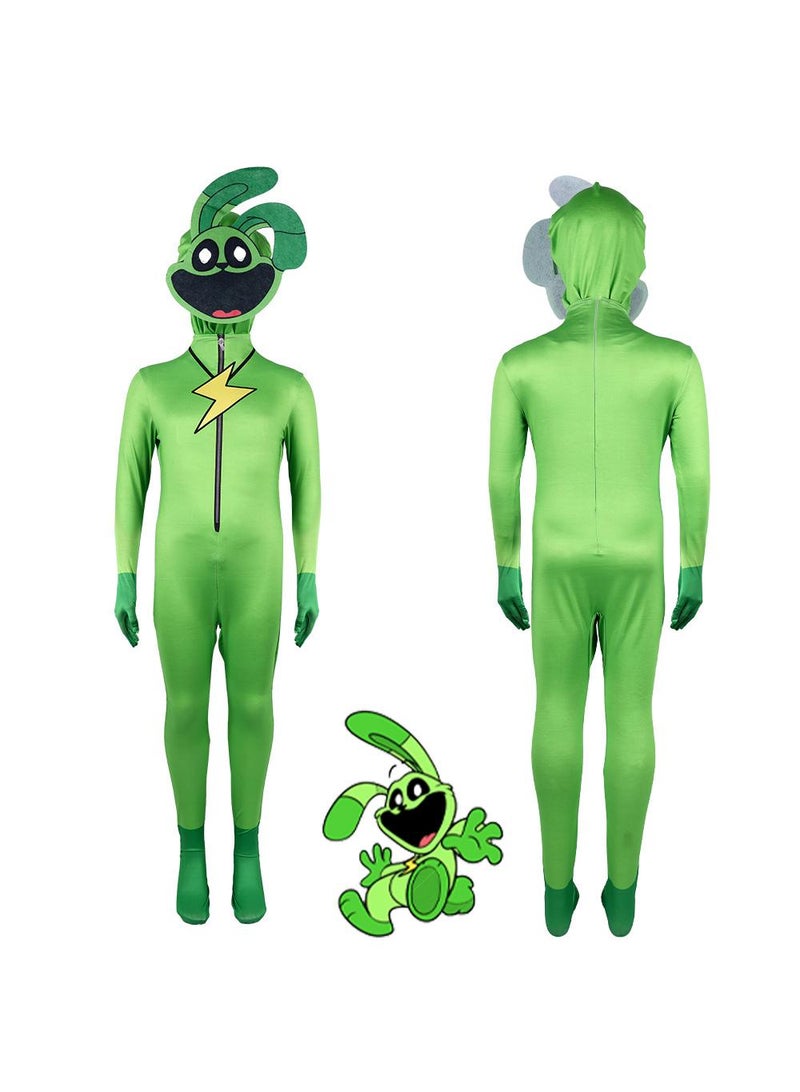 Loquat 1 Set Party Cosplay Poppy Playtime Hoppy Hopscotch Costume For Kids Adult With Masks  - Image 1