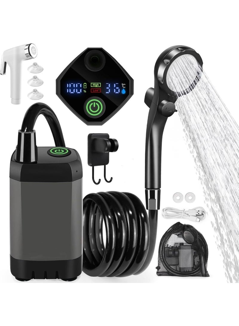 general Outdoor shower, outdoor bathing artifact, camping car wash shower head, electric shower - Image 1