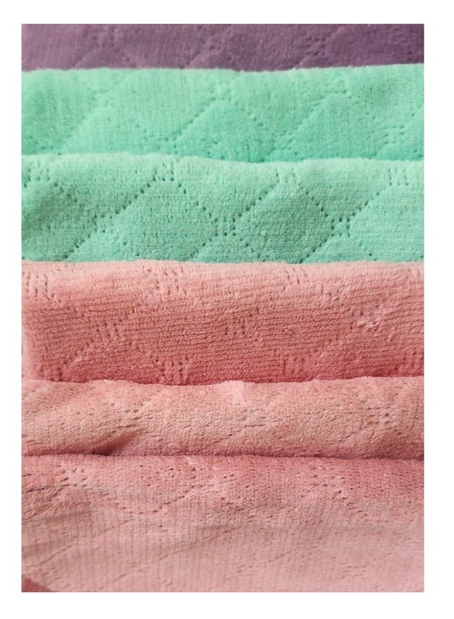 Marrkhor Pack of 10 Multi-Functional Reusable Cleaning Cloth, Microfiber Cloth For Kitchen 30x40cm - Image 3