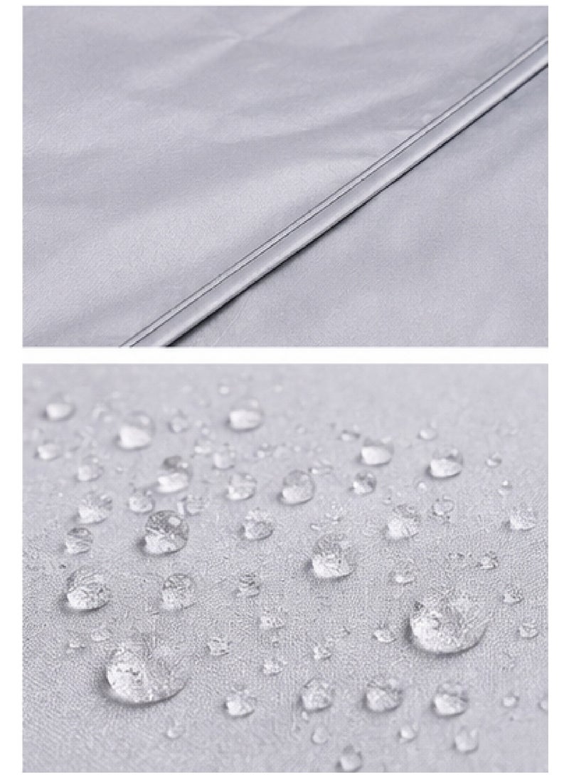 ROADPOWER Premium All-Weather Car Cover with Mirror Pockets for Nissan Patrol (NEW N/P) – Waterproof, Dustproof, UV Protection, Non-Abrasive Fabric, Secure Fit, 212 x 78 x 70 Inches - Image 4