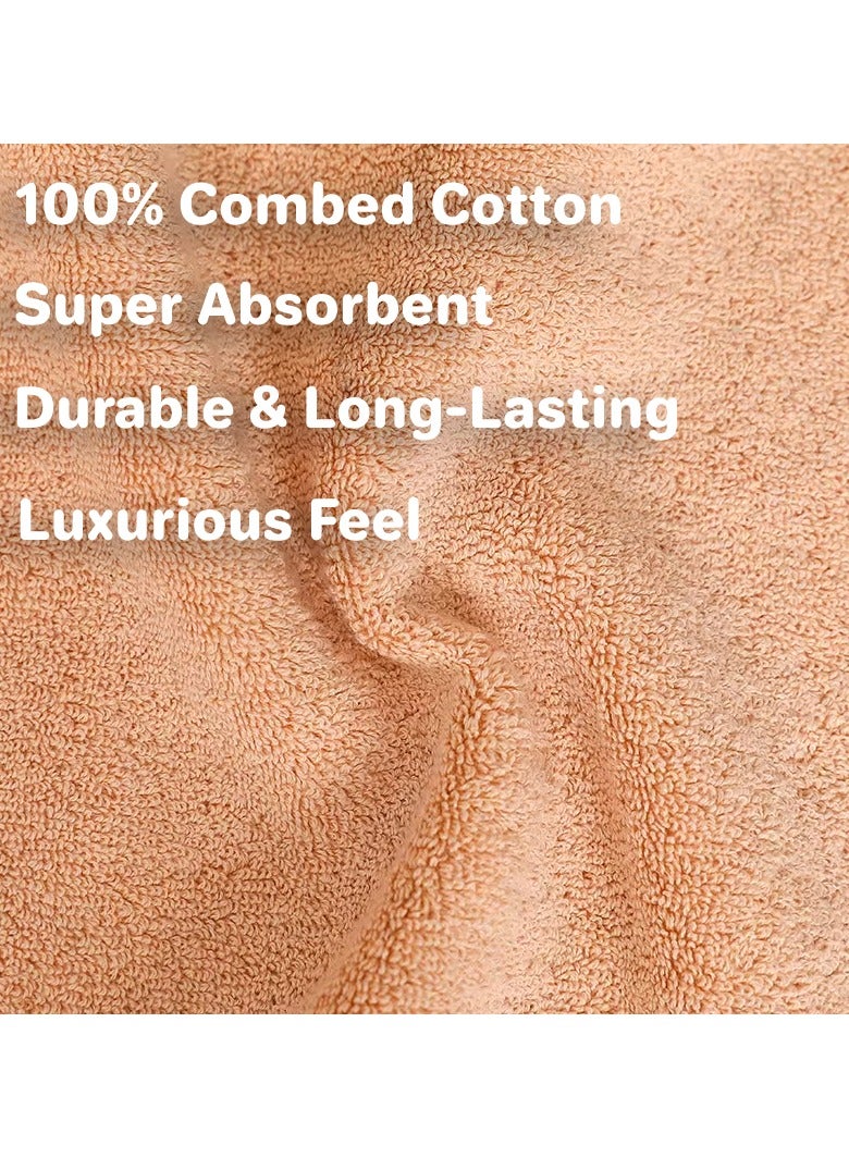 MAXQON Pack Of 10 - Face Towel - 100% Cotton Small Size (30x30cm) Highly Absorbent And Super Durable, Color Dark Blue  - Image 4