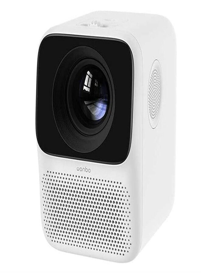 وانبو - جهاز عرض Wanbo الذكي T2 MAX جهاز عرض LCD يدعم 1080P اتصال USB عمودي محمول مسرح منزلي صغير الإصدار العالمي - Image 1