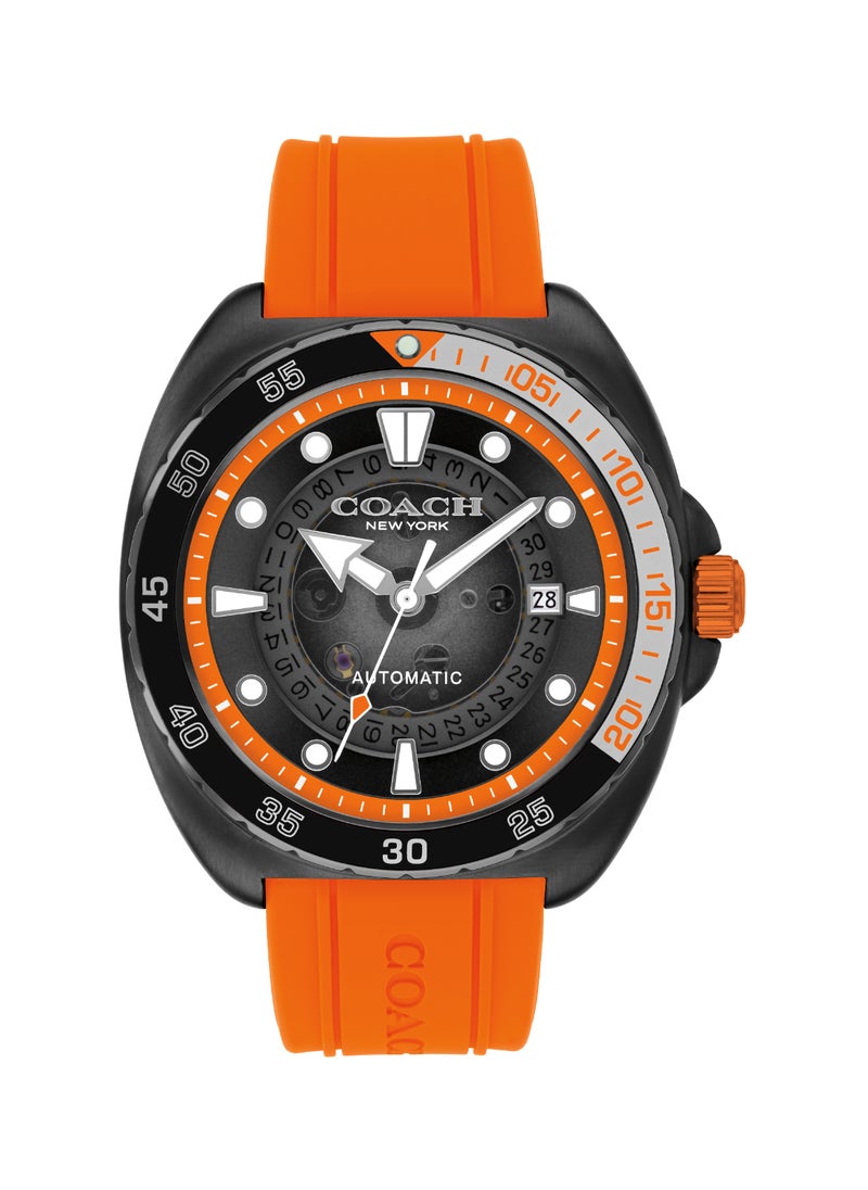 COACH - COACH WATCHES TONNEAU ANALOG MEN'S BLACK CASE WATCH - 14602716 - Image 1
