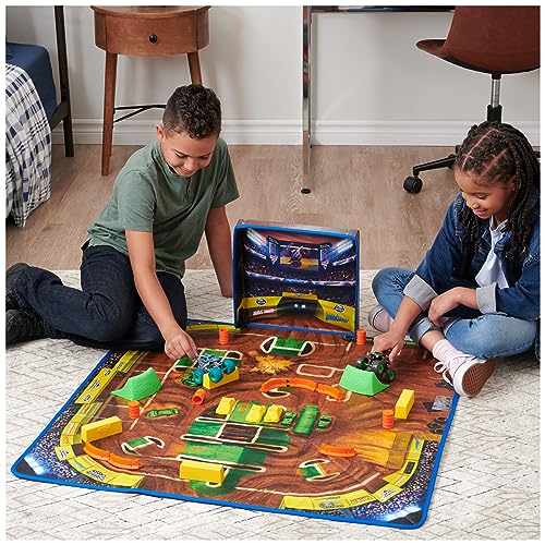 Monster Jam, Ultimate Arena Playmat & Storage with 2 Exclusive Monster Trucks, 1:64 Scale, 20 Accessories, Kids Toys for Boys and Girls Ages 4 and Up - Image 2
