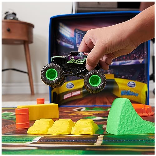 Monster Jam, Ultimate Arena Playmat & Storage with 2 Exclusive Monster Trucks, 1:64 Scale, 20 Accessories, Kids Toys for Boys and Girls Ages 4 and Up - Image 5