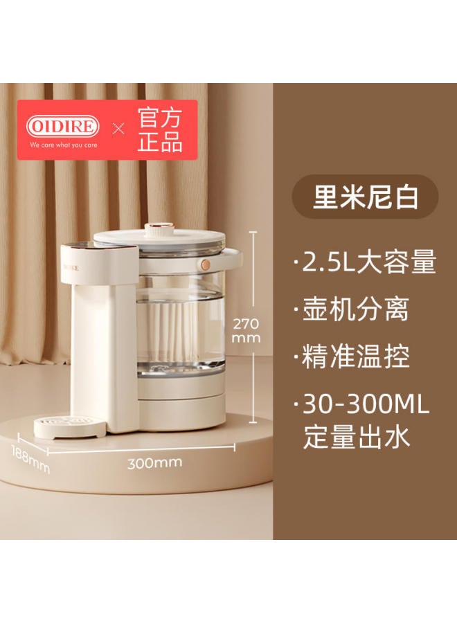 Glass Thermostatic Kettle Household Boil Water Special For Baby Milk Brewing Milk Machine Quantitative Water Outlet Milk Adjuster