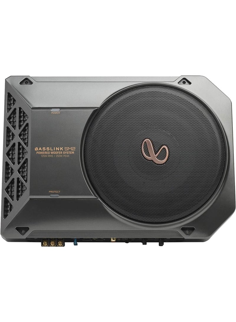 JBL Basslink SM2- Powered, 8” Underseat Subwoofer with Remote Control - Image 1