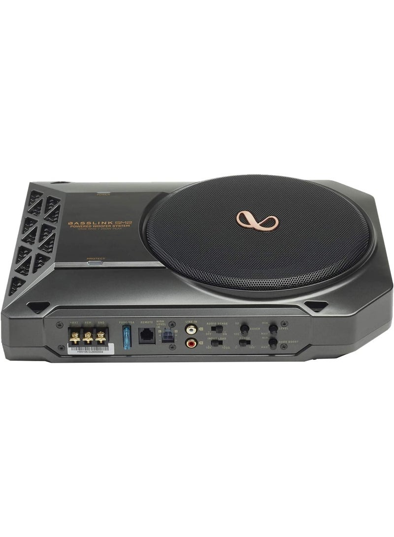 JBL Basslink SM2- Powered, 8” Underseat Subwoofer with Remote Control - Image 2
