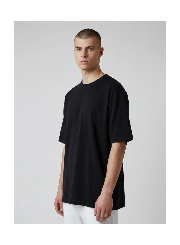 Marrakech Oversized Drop Shoulder Crew Neck T-Shirt