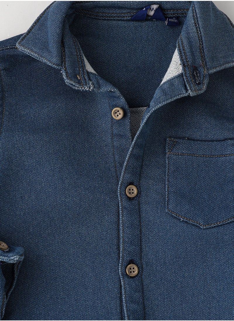 JAM Denim woven shirt  - Image 3