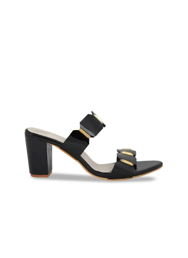 شوتوبيا Shoetopia Girls Open Toe Block Heels
