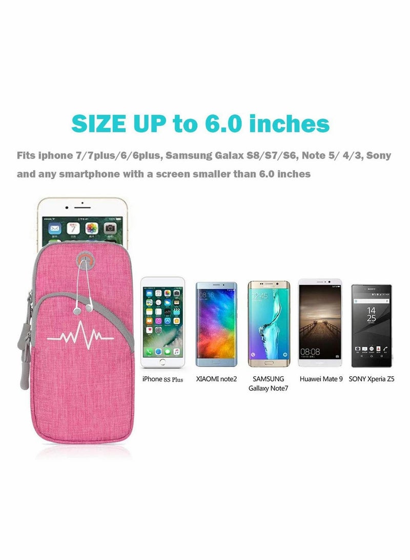 SOLARAE Sports Running Armband Phone Holder, Bag, for iPhone, Samsung and all Android Phones - Image 3
