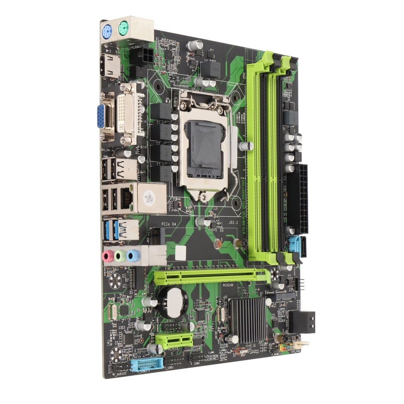 جينجشا لوحة أم سطح مكتب ATX LGA1155 DDR3 - Serial ATA M.2 6Gbps - مخرج HD VGA لسلسلة Core i7 i5 E3 - Image 3