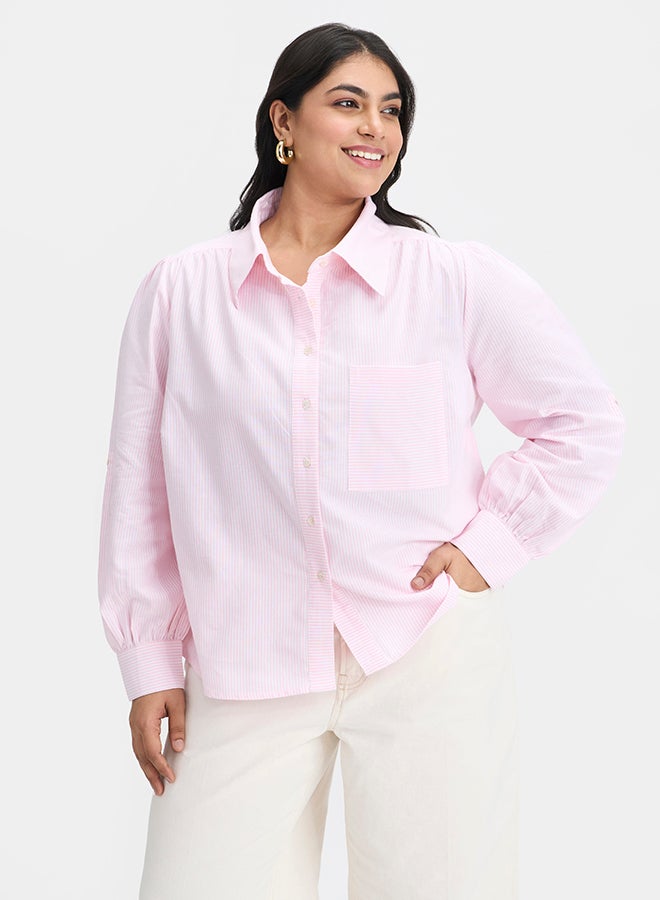 Virgio VIRGIO 100% Cotton Patch Pocket Shirt  - Image 2