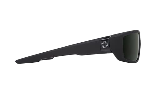 Spy Optic Dirty MO Sunglasses, Soft Matte Black/Signature Happy Gray/Green Polar, 59 mm - Image 5
