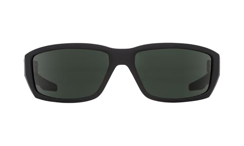 Spy Optic Dirty MO Sunglasses, Soft Matte Black/Signature Happy Gray/Green Polar, 59 mm - Image 2