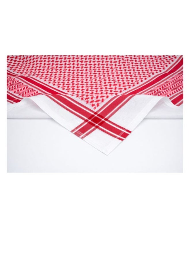 Trillion Premium Men's Red Shemagh - Image 2