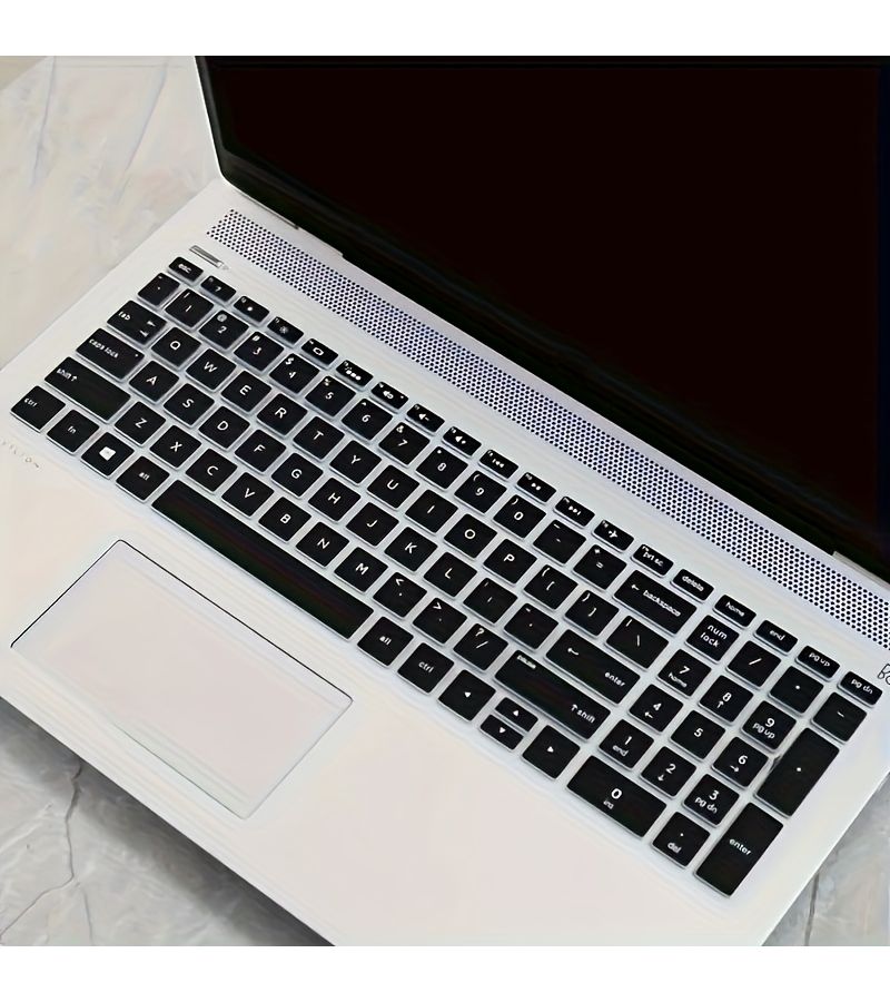 Light Pink Waterproof Dustproof Silicone Keyboard Cover for HP 17 Laptop - Image 5