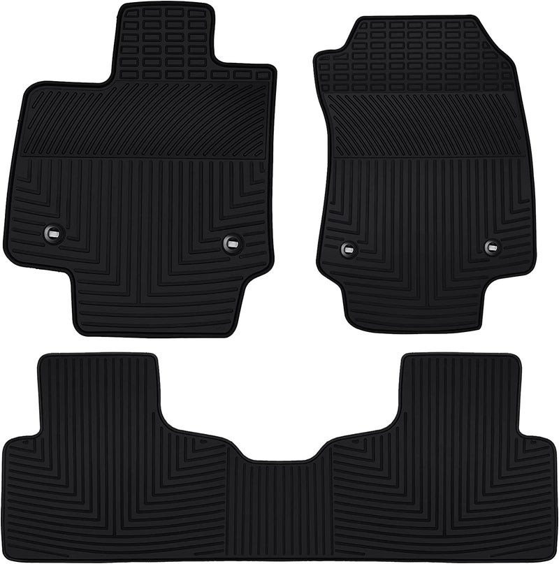 Matericuo Car Floor Mats Custom Fit for Lexus NX250 NX350 NX350h NX450h 2022 2023 2024 2025 Black Rubber Auto Liner Mats All Weather Protection Heavy Duty Odorless