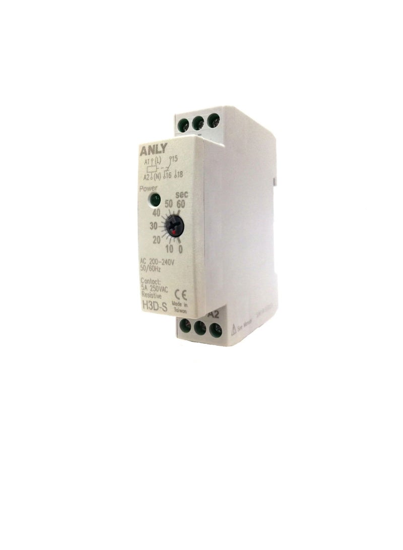 ANLY On Delay Timer 60Sec 5A - H3D-S  - Image 1