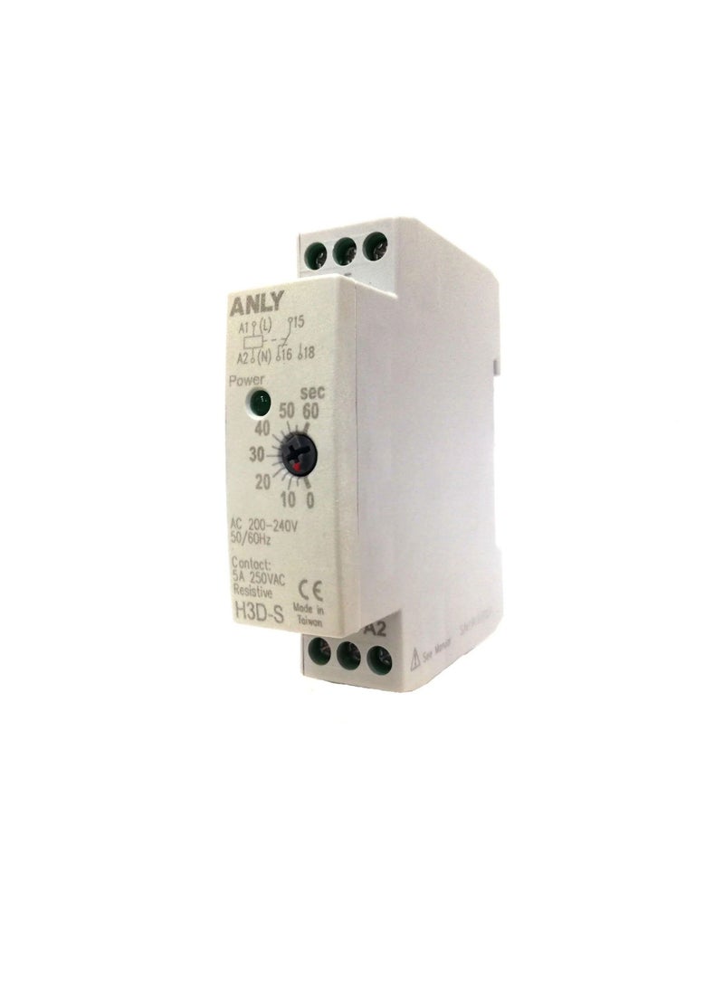 ANLY On Delay Timer 60Sec 5A - H3D-S  - Image 3
