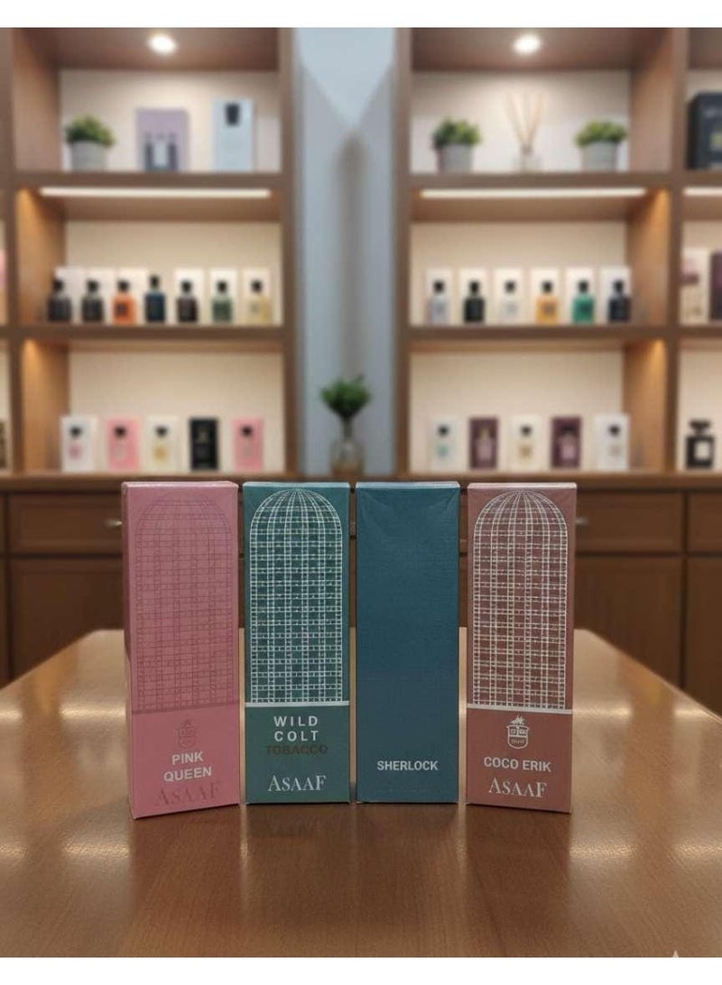 Asaaf Collection Offer 4 pieces * 200 ml - Image 1