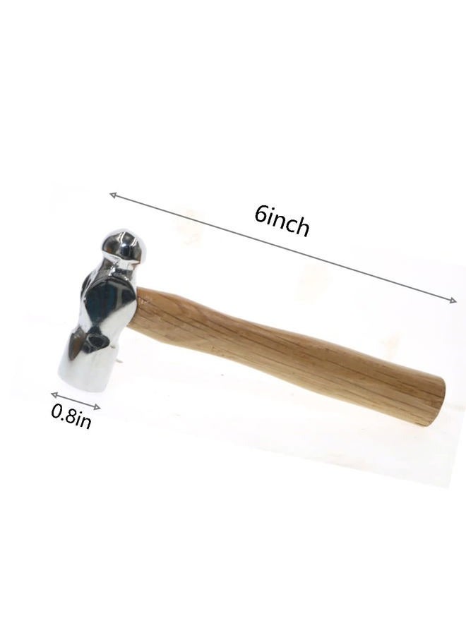 Tsurpcao Jewelry Making Kits - Rubber Bench Block (4x4in) with Jewelry Hammer,Metal Stamping kit,Jewelry Tools for Jewelry Repairs, Jeweler's Rubber Stamping Block - Image 3