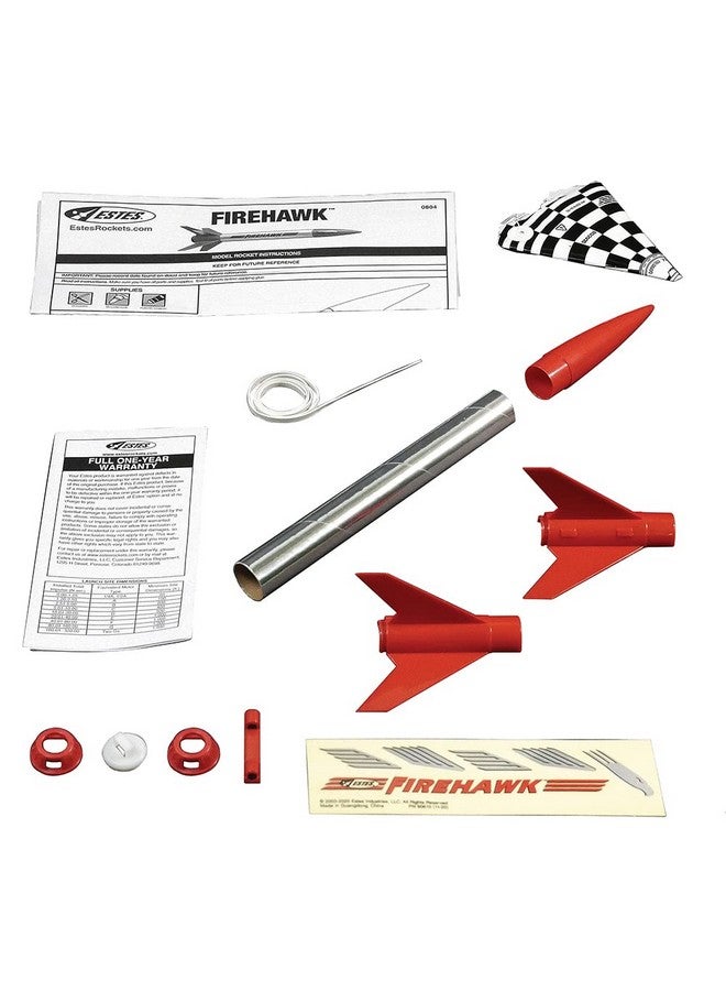 إستيس طقم نموذج صاروخ طائرة فايرهوك من إستس 804 - Image 5