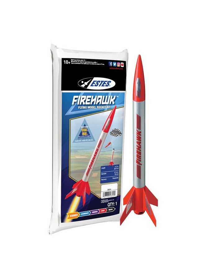 إستيس طقم نموذج صاروخ طائرة فايرهوك من إستس 804 - Image 2
