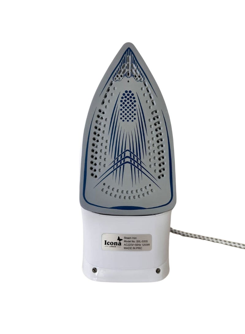 Icona Professional Industrial Steam Iron – Portable Economic High-Performance Steam Iron for Clothes, Lightweight Design, Versatile for Home and Travel Use - Image 3