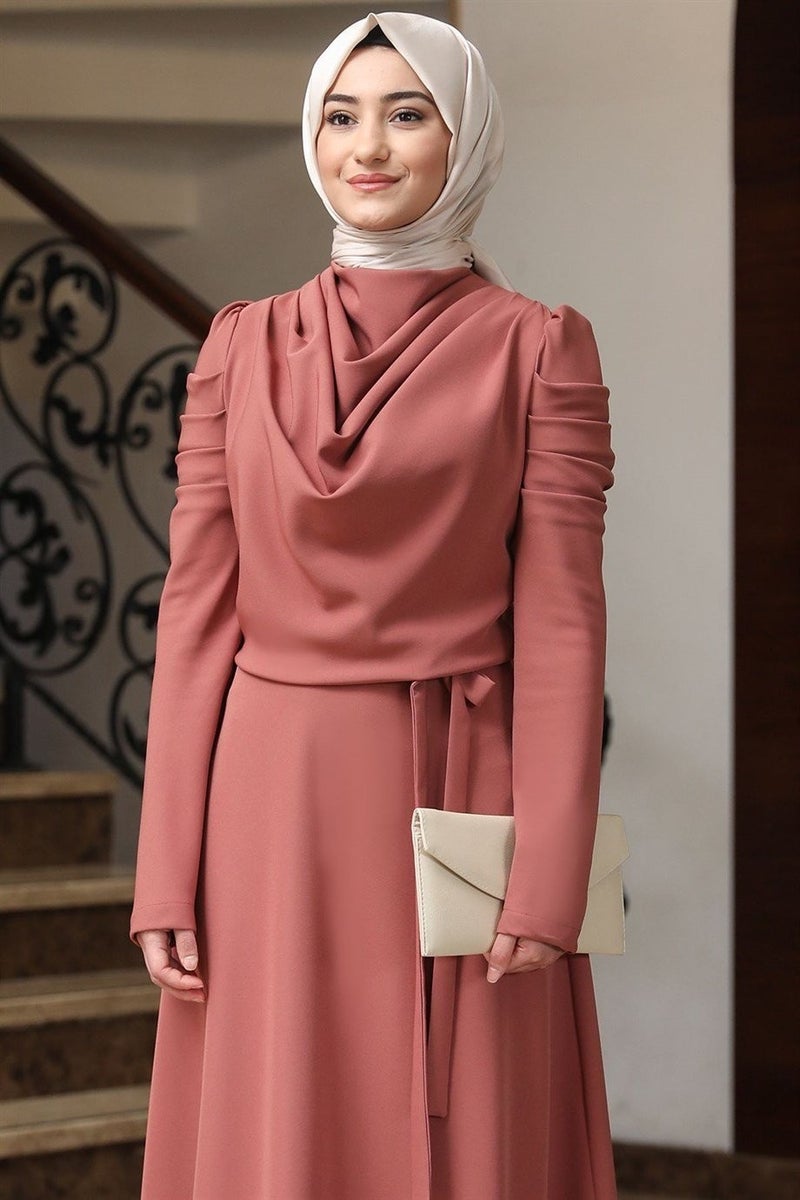 Esilanur Kardelen Hijab Dress Tile  - Image 2