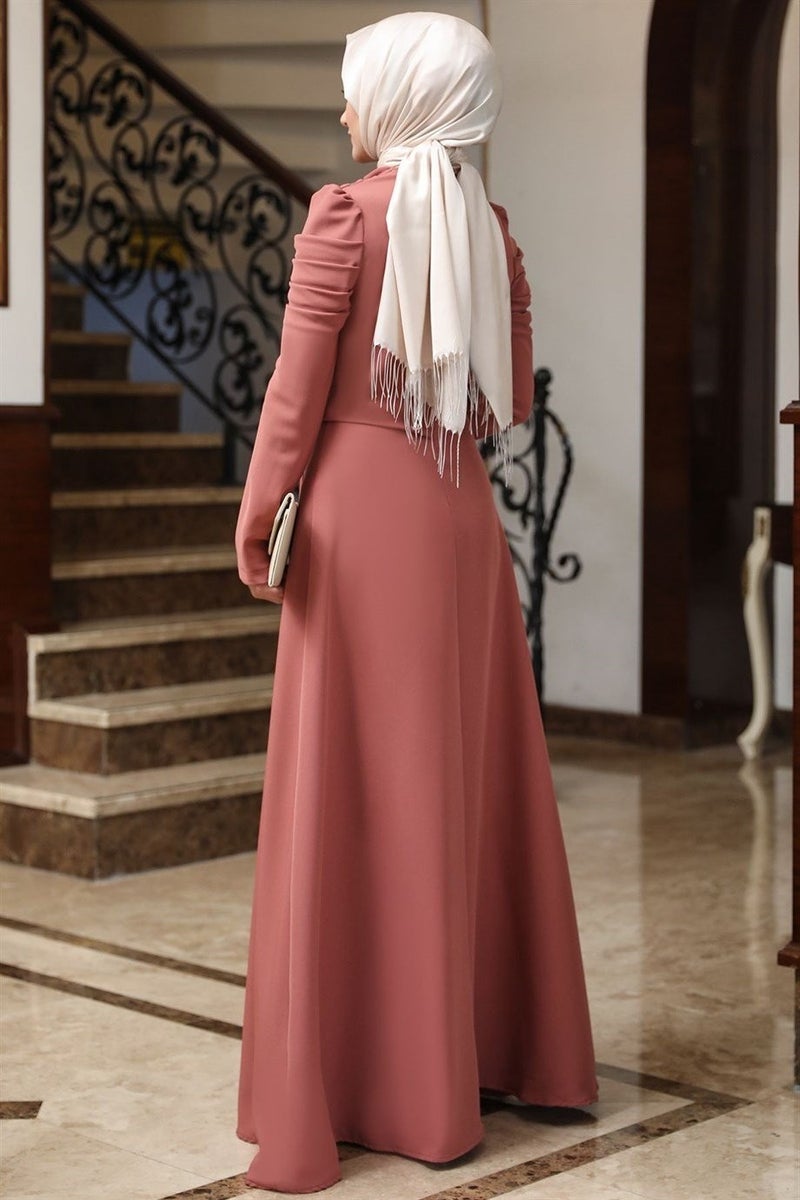 Esilanur Kardelen Hijab Dress Tile  - Image 3