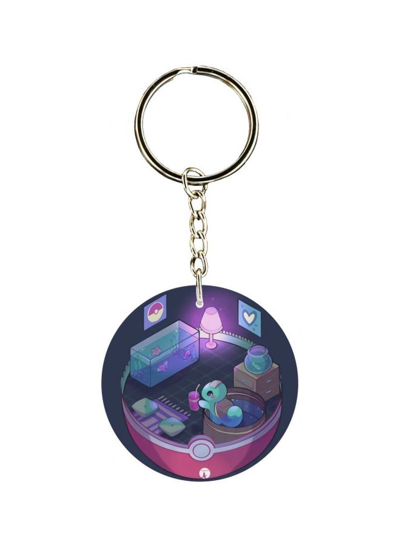 Printed Dual Sided Keychain