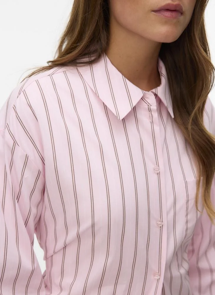 Vero Moda  Belted Long-Sleeve Shirt for Women | Best Price UAE