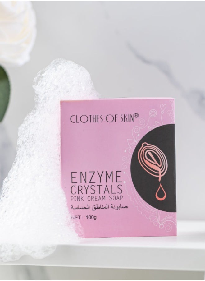 Clothes of skin - Crystals Clothes of Skin Enzyme Soap for sensitive area, 100 grams - Image 1