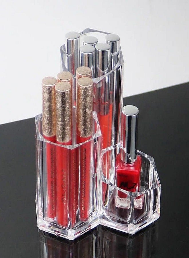 Cosmetic Organizer Makeup Brush Collection Clear - Image 2