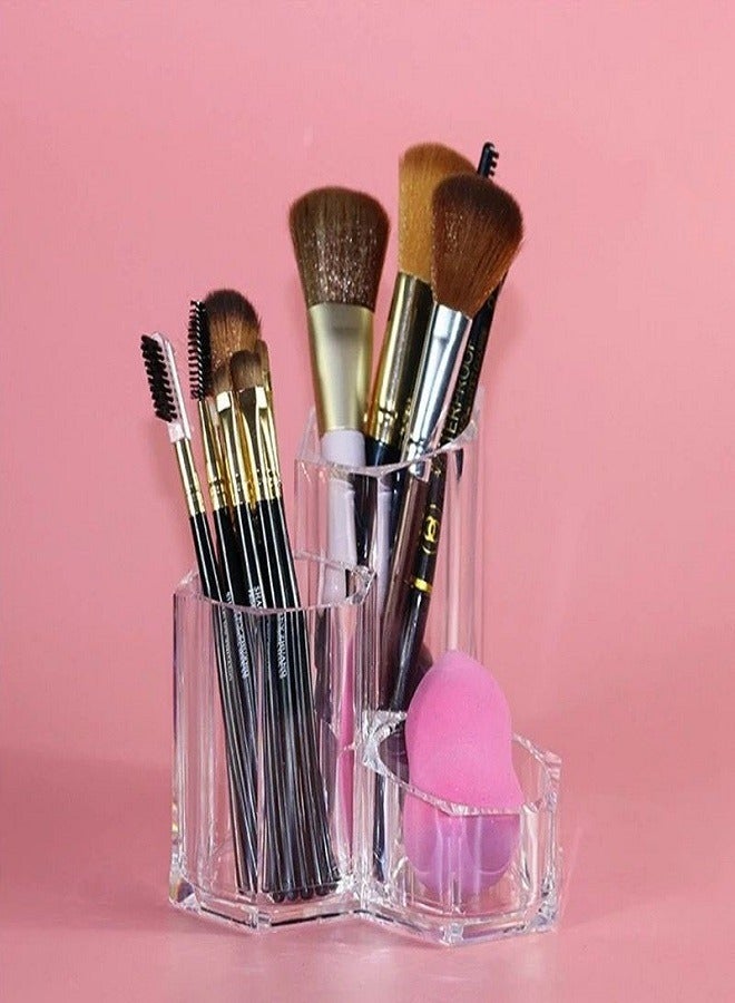 Cosmetic Organizer Makeup Brush Collection Clear - Image 5