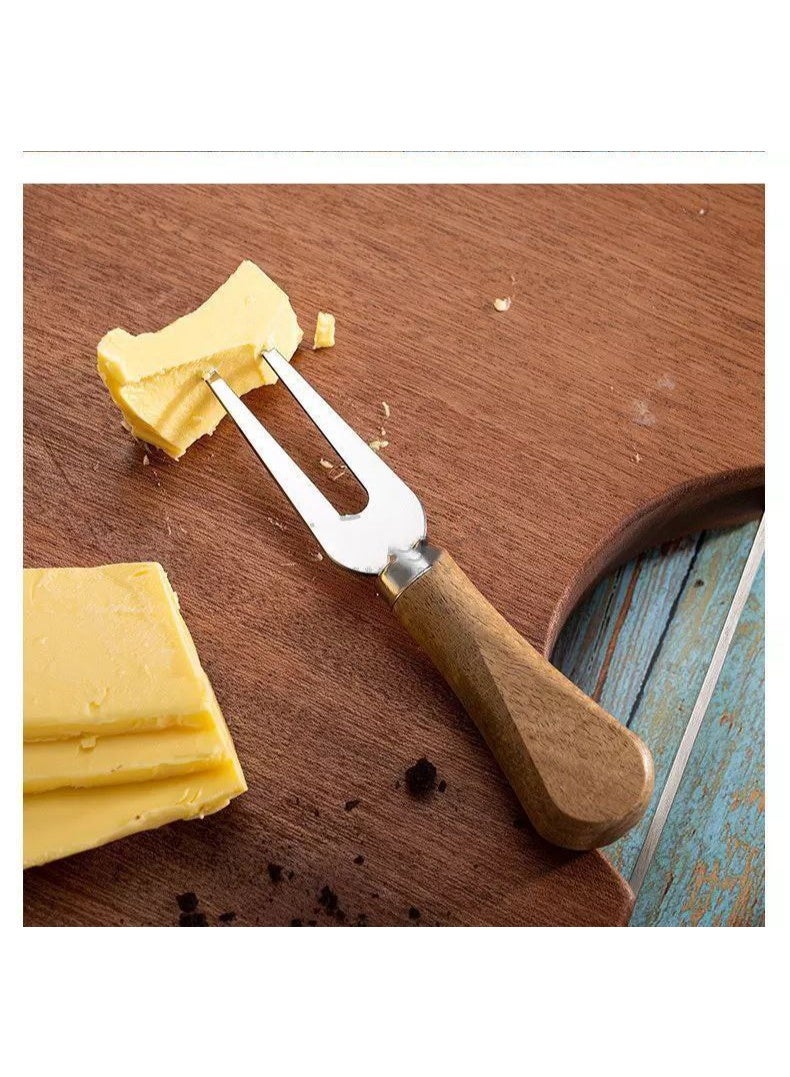 طقم تقطيع وفرد الجبن والزبدة 3 قطع تصميم أنيق وعملية لا غنى عنها في كل مطبخ ومطعم(RO) - Image 4