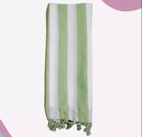 EthnicAlive BhagalpuriStriped Chadar for Summer| Soft Dull Cotton Chadar for Sleeping | Odhne Wali Chadar_Green - Image 5
