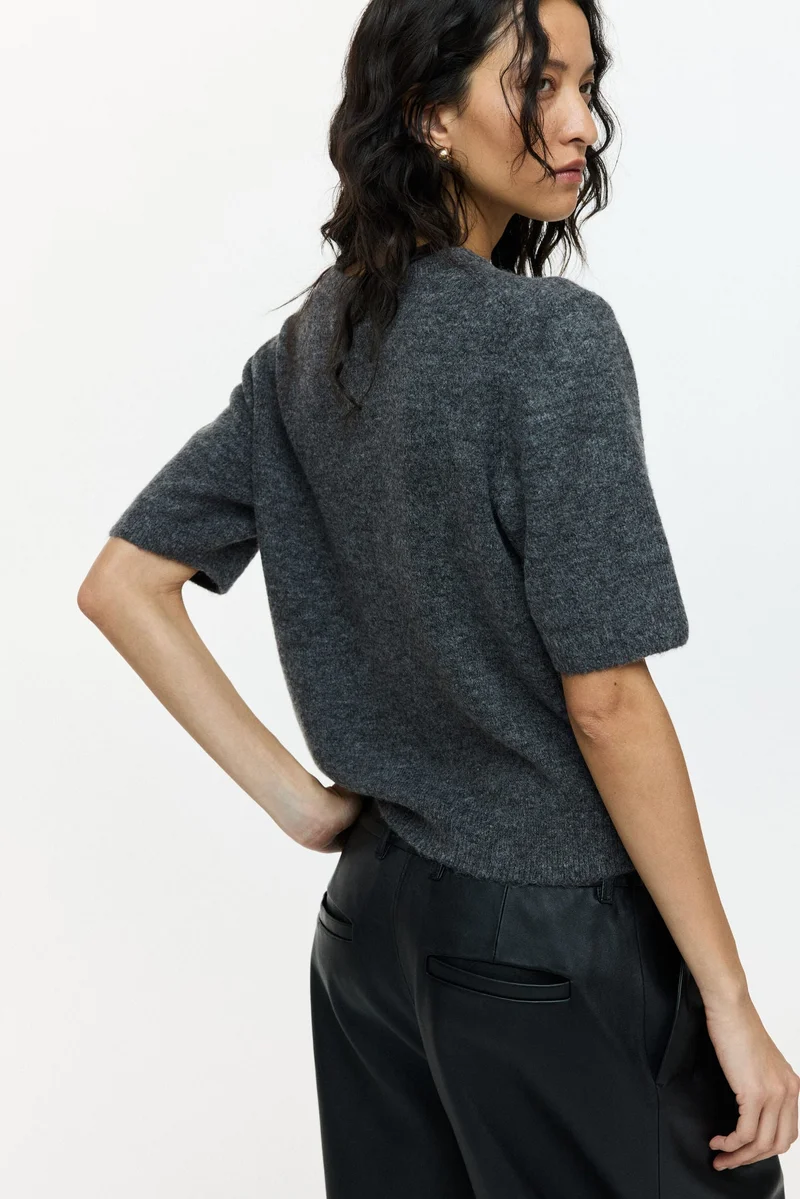 H&M Fine-knit T-shirt