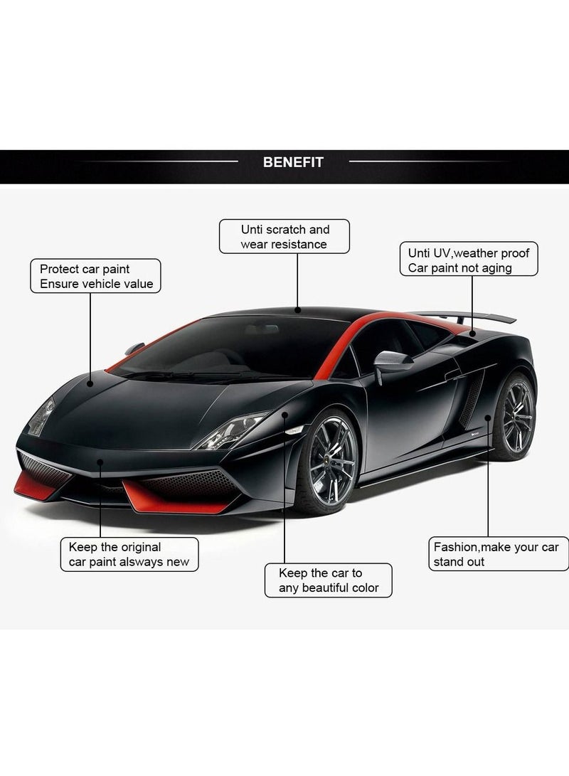 50x152cm 5D High Glossy Carbon Fiber Vinyl Wrap Film Auto Car Truck Interior DIY Decoration Sticker Car Styling Accessories - Image 5