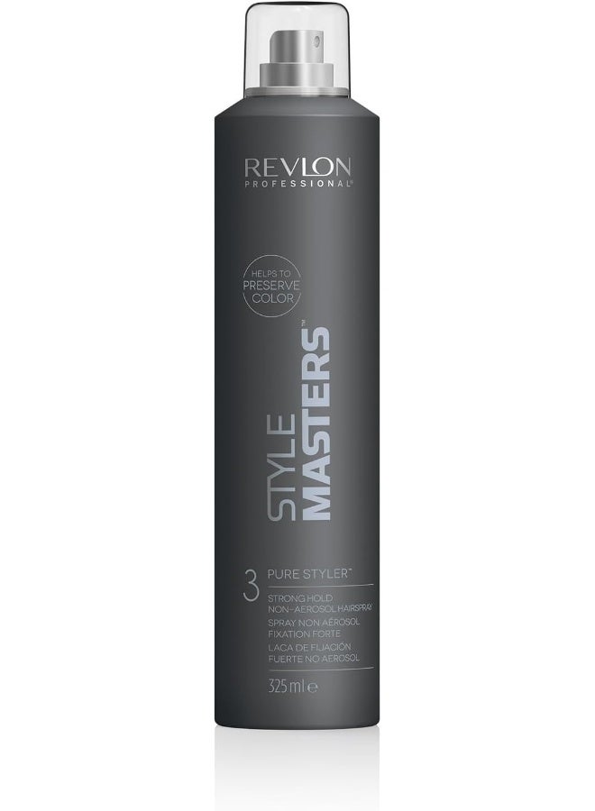 Revlon Professional STYLE MASTERS pure styler strong hold hairspray 325 ml