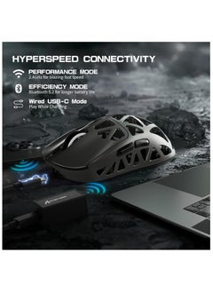 Attack Shark R2 Superlight Wireless Gaming Mouse,Magnesium Alloy, PixArt PAW3950 Sensor,Adjustable 42K DPI,8K Hz Polling Rate,5 Programmable Button,Long Battery Life,PC/Mac/Xbox/PS-Grey - pzsku/ZF92953111A8FE5332795Z/45/_/1740482707/75a5f96a-3195-4b96-8b50-3ffe8cd2bc12